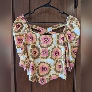 Free People: Crop Shirt